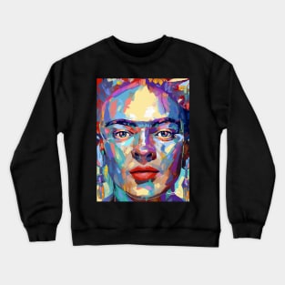 Frida Khalo Portrait Crewneck Sweatshirt